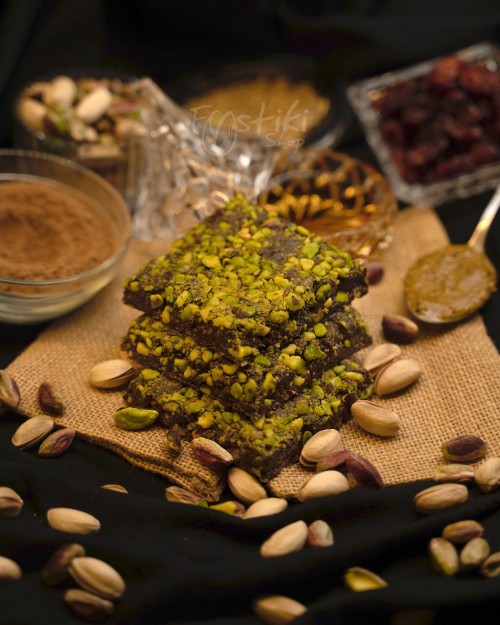 Pistachio Cocoa packaged bar  Packaged bars of our own production