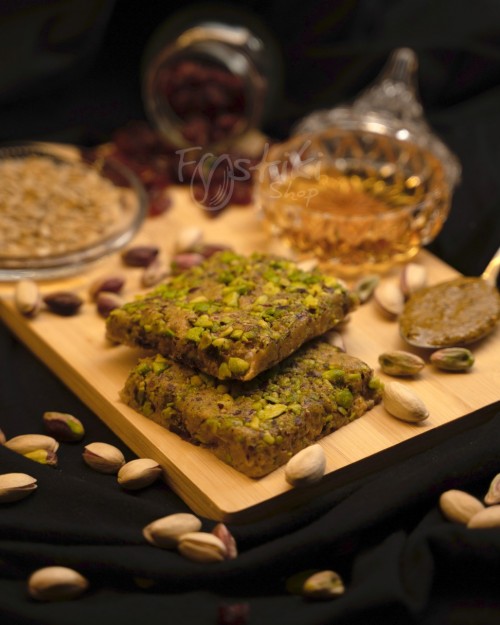 Pistachio bar unpackaged Unpackaged bars of our own production