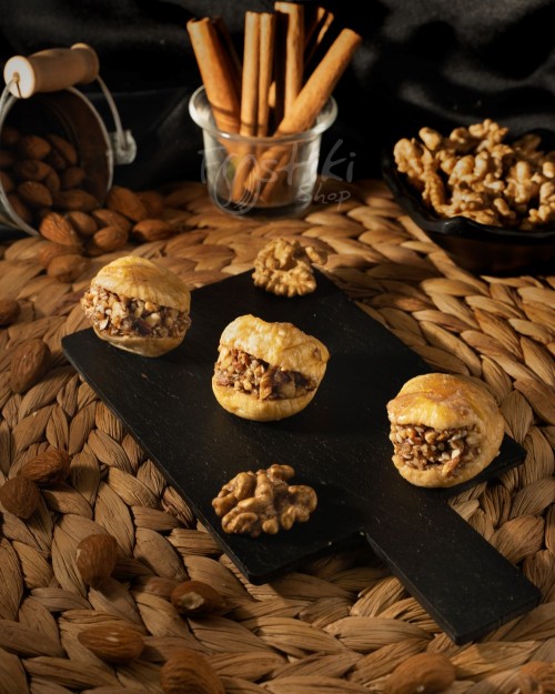Figs with almond & walnut filling DRIED FRUITS WITH FILLING OF OUR OWN PRODUCTION